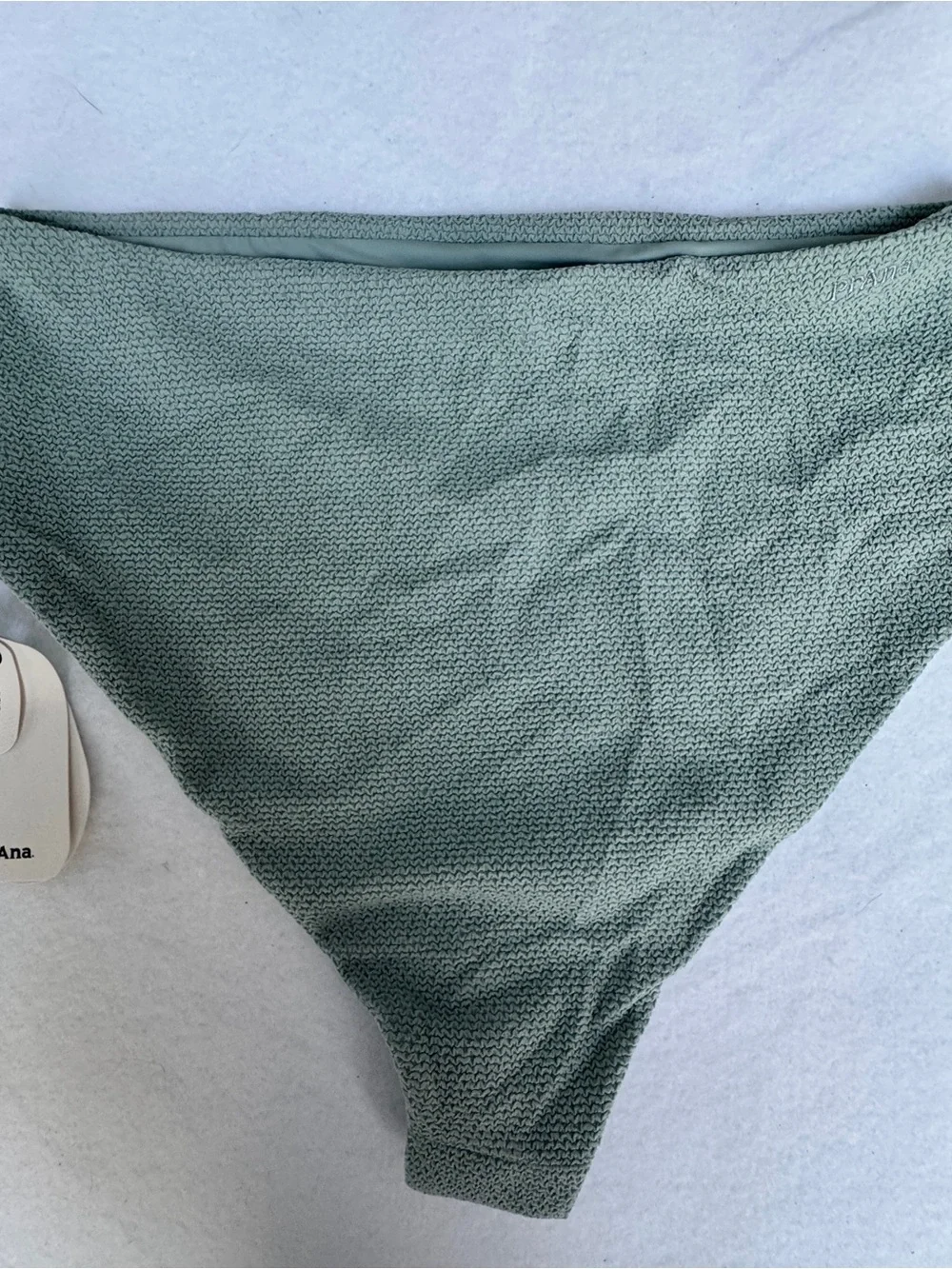 NWT Prana Women's Lahari Scrunch High Rise Swim Bottom Saltwater  Size Medium